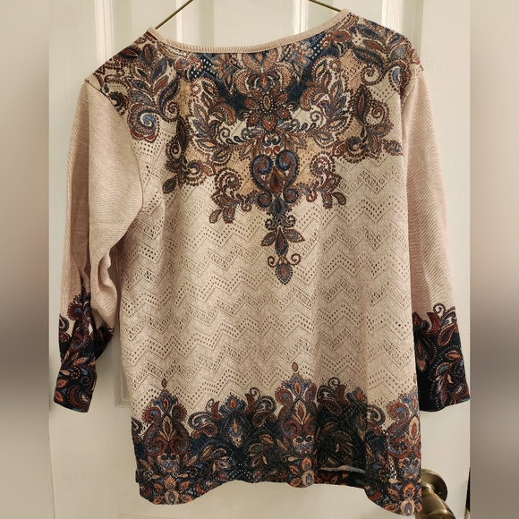 3/4 Sleeve Top - Picture 3 of 6